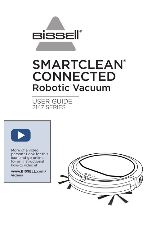 BISSELL SMARTCLEAN CONNECTED 2147 pdf manual